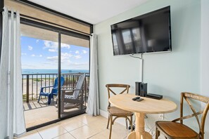 Dining Table & Large TV