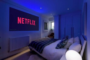 All bedrooms are equipped with Smart TV or a Movie Projector connected to high speed internet. Definitely Netflix-ready!