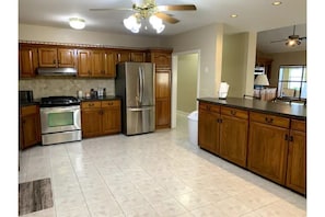 Large kitchen area