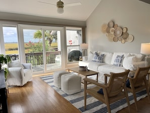 Decorated with clean, coastal elegance.