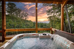 Bain à remous extérieur