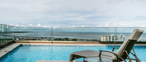 Rooftop pool