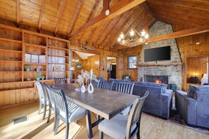 Dining table to enjoy meals with friends and family