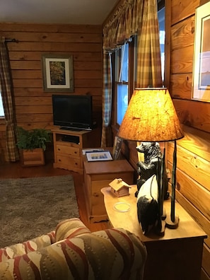 HDTV and excellent gathering area for the family.