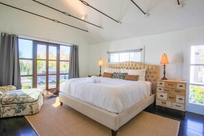 The two master suites are located on the home's second floor.