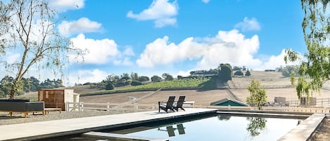 Pool with views.