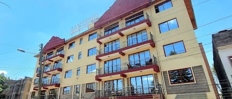 Fassade der Unterkunft