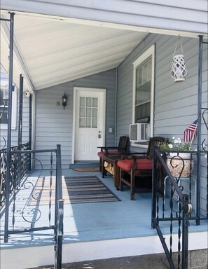 Back porch entrance