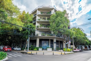 Exterior view of the building