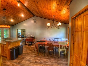 Large, 10 person dining table