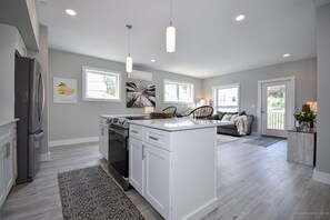 Wide open concept common area