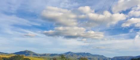 Awesome view of Grandfather from deck