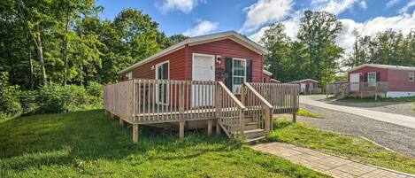 Cassopolis Vacation Rental | 2BR | 1BA | Stairs Required | 600 Sq Ft