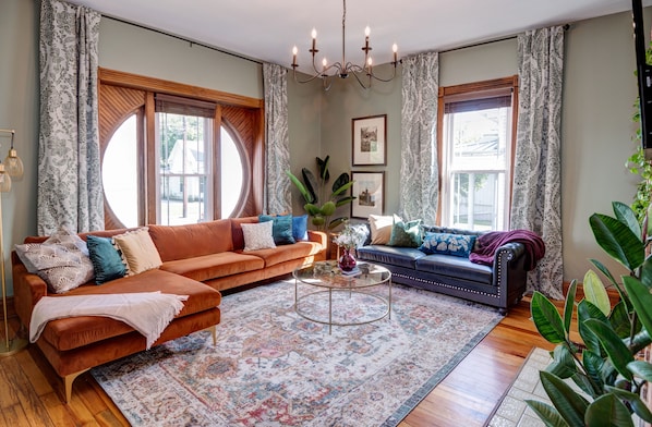 Our cozy living room