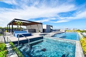 Takterrasspool