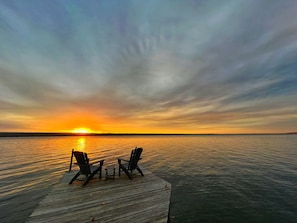 Expansive sunset views!