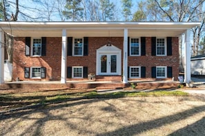 Guests have exclusive use of main floor of a split-level home