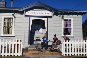 The front verandah is such a fab place to sip your morning cuppa