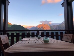 Vue du balcon