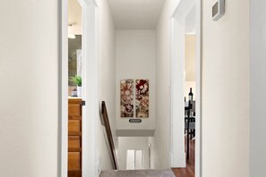 Entryway Stairs | The entire apartment is on the second level of the home!