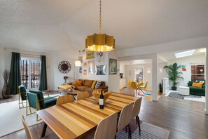 Open Concept | Living and Dining Area