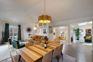 Open Concept | Living and Dining Area