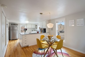 Kitchen & Dining Area | Tons of natural light!