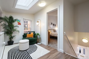 Quaint Reading Nook with Skylight | Tons of natural light!