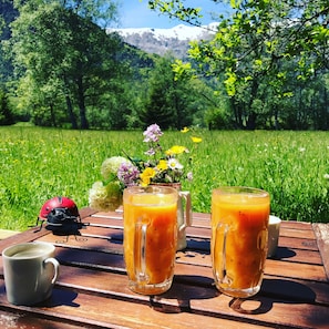 Petit déjeuner champêtre / Country breakfast