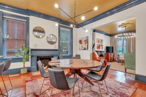 A view of the dining room!