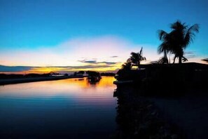 Still waters in beautiful light