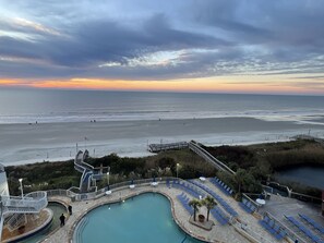 The best view from this centrally located unit on 7th floor. 