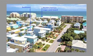 Just a 3 minute stroll from Sunkissed to Destin's beautiful neighborhood beaches