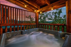 Hot Tub with Mountain View