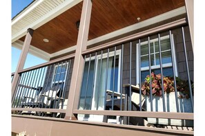 Water view patio.