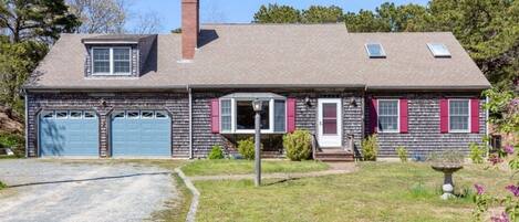 Enjoy this private setting located steps to the Cape Cod Bay. 