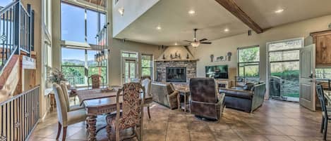 Ruidoso Vacation Rental | 4BR | 4.5BA | Stairs Required | 3,000 Sq Ft