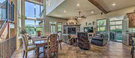 Ruidoso Vacation Rental | 4BR | 4.5BA | Stairs Required | 3,000 Sq Ft