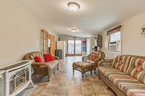 Mud Room as you walk in with Gas Fireplace on the left.  