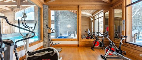 Building, Window, Wood, Exercise Machine, Interior Design, House, Floor, Flooring, Beam, Leisure