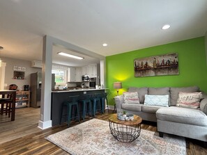 What a cozy place to spend time with family and friends.