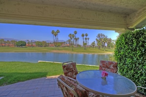 Patio to Lagoon