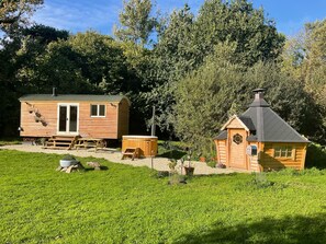 adjoining hobbit barbecue hut
