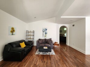 Living room with board games