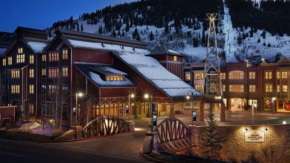 Exterior Main Etrance with Town Lift in Background