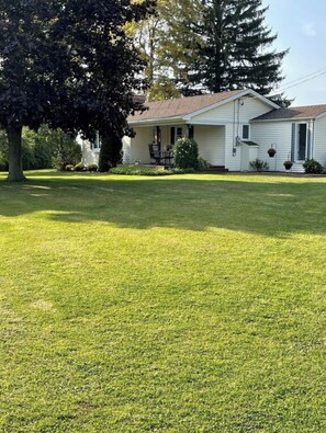 Front yard.