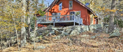 Price Township Vacation Rental | 2BR | 1BA | Stairs Required | 1,248 Sq Ft