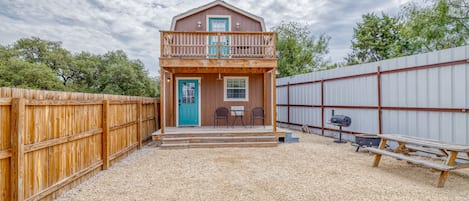 Stay in a Tuff shed converted to a cabin!!