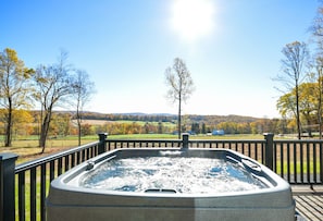 Bain à remous extérieur