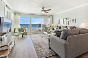Updated family room with a view!